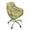 Vintage Sunflower Butterfly, variant on Whosucclay Sunflower Cow Print Curved Back Dining Chair Covers, Stretch Dining Room Chairs Slipcover with Arms, Dining Chair Slipcovers, Spandex Cover Chair for Vanity