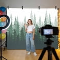 Photo Backdrop 8x10 ft Green Forest Tree Photography Backdrops ...