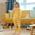 thumbnail image 5 of joogoo Fried Chickens 2 Piece Long Sleeve Tee and Pants Cotton Pajama Set 4T, 5 of 7