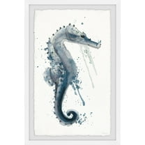 Parvez Taj Mysterious Seahorse Framed Wall Art