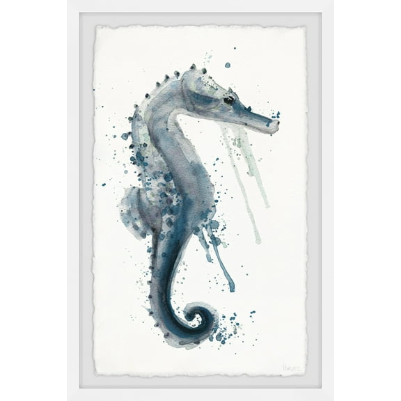 Parvez Taj Mysterious Seahorse Framed Wall Art
