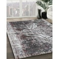thumbnail image 3 of Ahgly Company Machine Washable Indoor Square Traditional Gray Area Rugs, 8' Square, 3 of 7