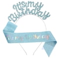 thumbnail image 1 of Accesorios para el Cabello para las Niñas Nuevo Cumpleaños Bandera Hombro Ceremonia Set. Este Es Mi Cumpleaños Tira Accesorios de Pelo Accesorios de Fiesta Decoraciones de Fiesta de Cumpleaños, 1 of 1