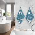 thumbnail image 5 of Coolnut Heart Bird Flower Cat Hand Towels Set of 2 Ultra Soft Face Towels Highly Absorbent Cotton Hand Towel for Bathroom,Hotel,Spa, 16 x 28 Inch, 5 of 6