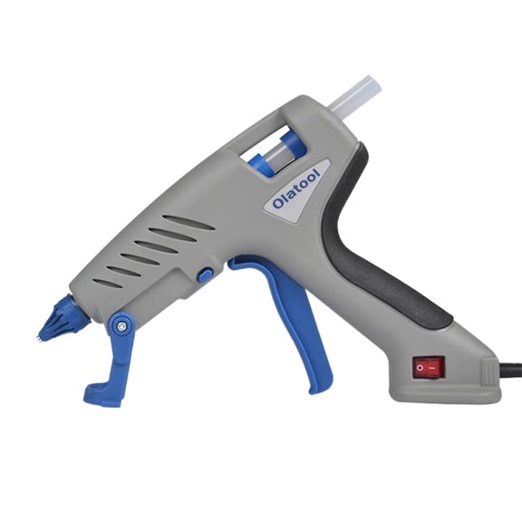 Olatool Hot adhesive guns, 2-Temp Dual Temperature Hot Glue Gun Full Size, light gray 7.75 x 2.25 x 10.5 inchs