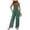 Green, variant on HomeGardon Jumpsuits for Women Casual Summer Overalls with Pockets Comfy Strapless Adjustable Buckles Beach Vacation Trendy Beach Vacation