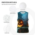 thumbnail image 3 of Sikiie Spooky Halloween Basketball Jersey Reversible Men's Mesh Athletic Sports Shirts Training Practice S-4XLX-Large, 3 of 6