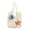 Beige, variant on Crochet Tote Bag for Women, Crochet Mesh Beach Tote Bag, Summer Vacation Knitted Bag for Women Shoulder Yellow One Size