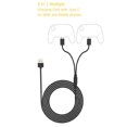 thumbnail image 1 of (3 metros) 10 pies 2 en de carga múltiple con usbompatible para Switch, Switch Lite, controlador de juegos , controlador X Yotijar Cable de carga de la consola, 1 of 6