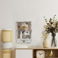 thumbnail image 6 of Rustic White Carbonized Black Wooden Shadow Box Frame with Drawer and Soft Line Back, 6 of 6
