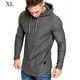 thumbnail image 1 of Sonducket Sudadera con capucha de algodón para hombre Sudadera con capucha absorbente de sudor Sudadera con capucha de algodón Sudadera con capucha de Sudaderas y sudaderas con capucha XL,Gris Sonducket AP000756-13, 1 of 1