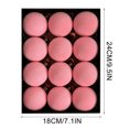 thumbnail image 3 of Bxaolu 12Pcs Velvet Christmas Decorations Balls, Christmas Ornaments for Xmas Tree Decor, Flocked Ball for Family Holiday Party Hanging Decoration, 3 of 8