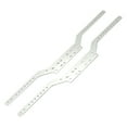 thumbnail image 3 of MERIGLARE 2 Pieces Aluminium Chassis Frame Rails for MN168 MN78 1:12 Scale RC Car Part Argent, 3 of 9