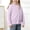 Purple, variant on Girls Purple Cardigan | Cotton Button Down Long Sleeve Sweater for Kids Kids, Soft Crewneck Knit Top with Ribbed Cuffs,Size 3-4 T