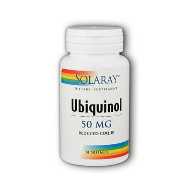 Solaray Ubiquinol 50 mg - 30 Softgels