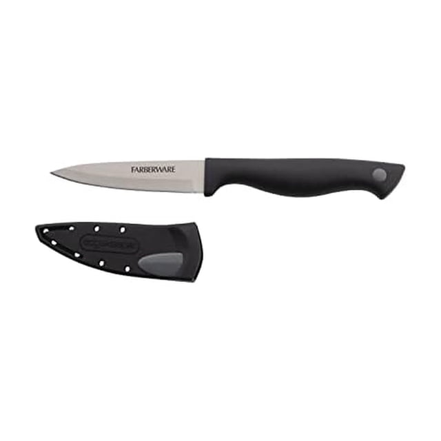 Cuchillo de cocina Farberware Edgekeeper, 3.5 pulgadas, afilado