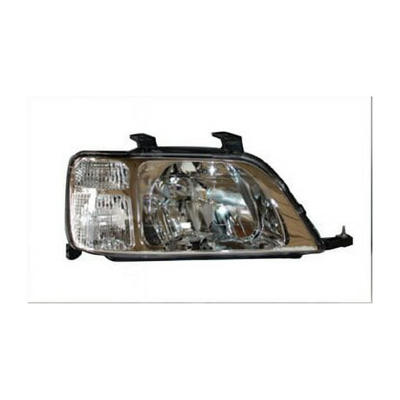 Right Headlight Assembly - Compatible with 1997 - 2001 Honda CR-V 1998 1999 2000