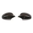 thumbnail image 1 of Pegatinas de cubierta de tapa de vista de puerta lateral de coche de fibra para-, 1 of 5