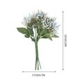 thumbnail image 2 of Clearance!Veeogra Mothers Day Decorations,Flower Bouquet,Gypsophila Bouquet Wedding Home Decoration Simulation Flower Holding Flower Rose Wall Fake Flower,Gifts For Women,Fake Flowers, 2 of 9