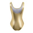 thumbnail image 3 of Bright Faced Swimsuit Solid Color Shoulder Strap Sexy Swimsuit Bikini Swimsuit Gold Womens Swimsuits, 3 of 3