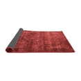 thumbnail image 2 of Ahgly Company Indoor Square Oriental Red Industrial Area Rugs, 5' Square, 2 of 4