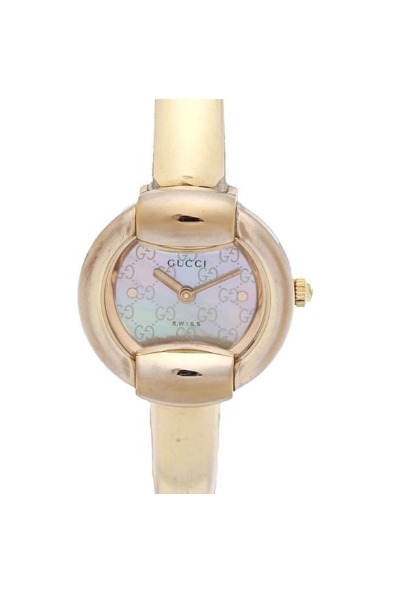 Pre-Owned GUCCI Bangle Watch YA014519 1400L Women's PGP (Plated) 130533
