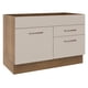 thumbnail image 1 of Mueble de Cocina 120 x 60 cm 1 Puerta 2 Cajones (Sin Tablero) Agata Madesa MC, 1 of 5