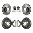 thumbnail image 1 of Transit Auto Front Rear Disc Brake Rotors Semi-Metallic Pads and Drum Kit for Car Honda Fit K8F-103183, 1 of 11