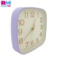 thumbnail image 2 of Reloj de Pared Cuadrado 21 cm Vintage Colores Pastel Silencioso lila YC038467, 2 of 6