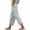 Grey, variant on Pants for Women Trendy High Waist Palazzo Pants Drawstring Weighted Trousers Lounge Pants Women with Pockets Spring Fashion Beach Bottoms