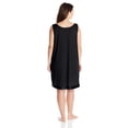 thumbnail image 2 of Vanity Fair Coloratura Women`s Short Nightgown, L, Mermaid Teal, 2 of 2