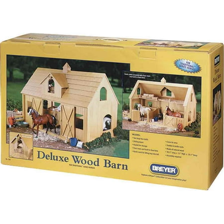 Breyer Traditional Deluxe Wood Horse Barn With Cupola Toy Model 1