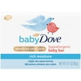 thumbnail image 5 of Baby Dove Baby Soap Bar Rich Moisture 3.17 oz, 1 Count, 5 of 7