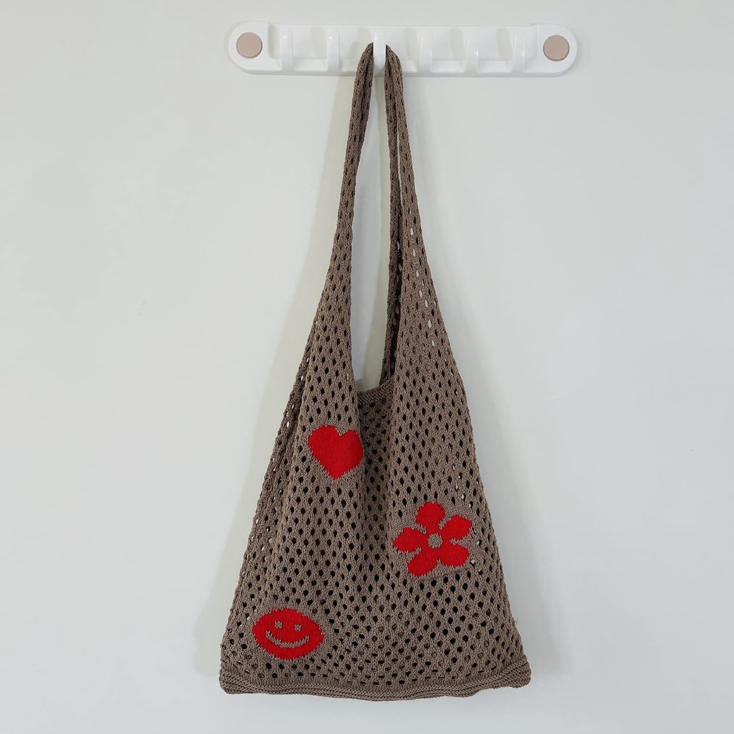 Kukuzhu Fairy Tote Bag Aesthetic Tote Bag Y2k Bag Tote Bag Aesthetic Y2k Crochet Tote Bag Aesthetic