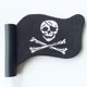 thumbnail image 1 of Decoración de antena de coche CHAO con bandera pirata, 1 of 5