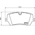thumbnail image 4 of Brembo Brake Pad P44021 FMSI Number D1692-8919; Low-Metallic; Set Of 4, 4 of 4