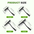 thumbnail image 3 of 1 Pcs Garden Weeding Rake,Metal Weeding Rake,Small Weeding Rake,Garden Teeth-Shape Weeding and Leaves Removal Tools,Heavy-Duty Metal Weedings Rake,Portable Rakes for Gardening and Weedings,8 Teeth, 3 of 8