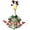 01-Christmas, variant on Porch Goose Spring Butterfly Princess Tutu Set, Goose Costume with Tulle Skirt and Bow Headband, Goose Clothes for 23-Inch Porch Goose Seasonal Lawn Decoration, Yellow