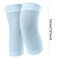 thumbnail image 3 of Knee Pads, Thermal Knee Warmers, Non-Slip Synthetic Silk Knee Protectors for Cold Weather and Arthritis Relief, Lightweight Breathable Washable Support, 3 of 4