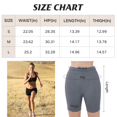 thumbnail image 5 of American Trends Workout Shorts for Women Seamless Elastic Spandex Shorts Gym Yoga Running Athletic Sports Shorts for Women Dark Blue S, 5 of 6