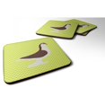 thumbnail image 1 of "Treasures Large Pigeon Green Decorative Coasters, 3.5"", Multicolor" Caroline's Treasures BB7769FC, 1 of 1