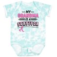 thumbnail image 3 of Inktastic My Grandma is a Survivor Breast Cancer Awareness Boys or Girls Baby Bodysuit, 3 of 5