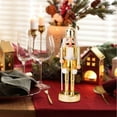 thumbnail image 5 of FVDPWYE Christmas Nutcracker Nutcracker Ornament Decorative Tradtional Party Favors Christmas Doll 11.61'' Tall for Centerpiece Party Hold Axe, 5 of 7