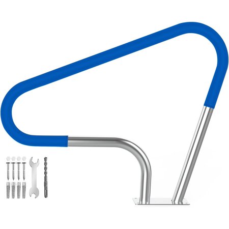 AiYCHEN 39 x32  Swimming Pool Handrails for Inground Pool  304 Stainless Steel 250lbs Load Capacity Pool Stair Rail