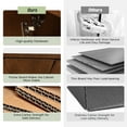 thumbnail image 2 of Tina's Home 45" Sideboard Buffet with 3 Wooden Doors for Living Room Entryway Bedroom Walnut, 2 of 9