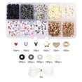 thumbnail image 1 of Juego de cuentas de arcilla de varios estilos, Kit de cuentas de arcilla de Chip plano de colores para pulsera, fabricación de collares, Kit de accesorios para hacer joyas DIY, 6MM, 1 of 4