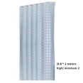 thumbnail image 4 of Dot PEVA Fabric Shower Curtain Water and Mildew Resistant Bath Curtain, 4 of 5