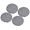 thumbnail image 1 of Rain Barrel Netting Screen, 37.4in Diameter Polyester 4pcs Rain Water Barrel Mesh Cover Reusable  For Outdoor, 1 of 8