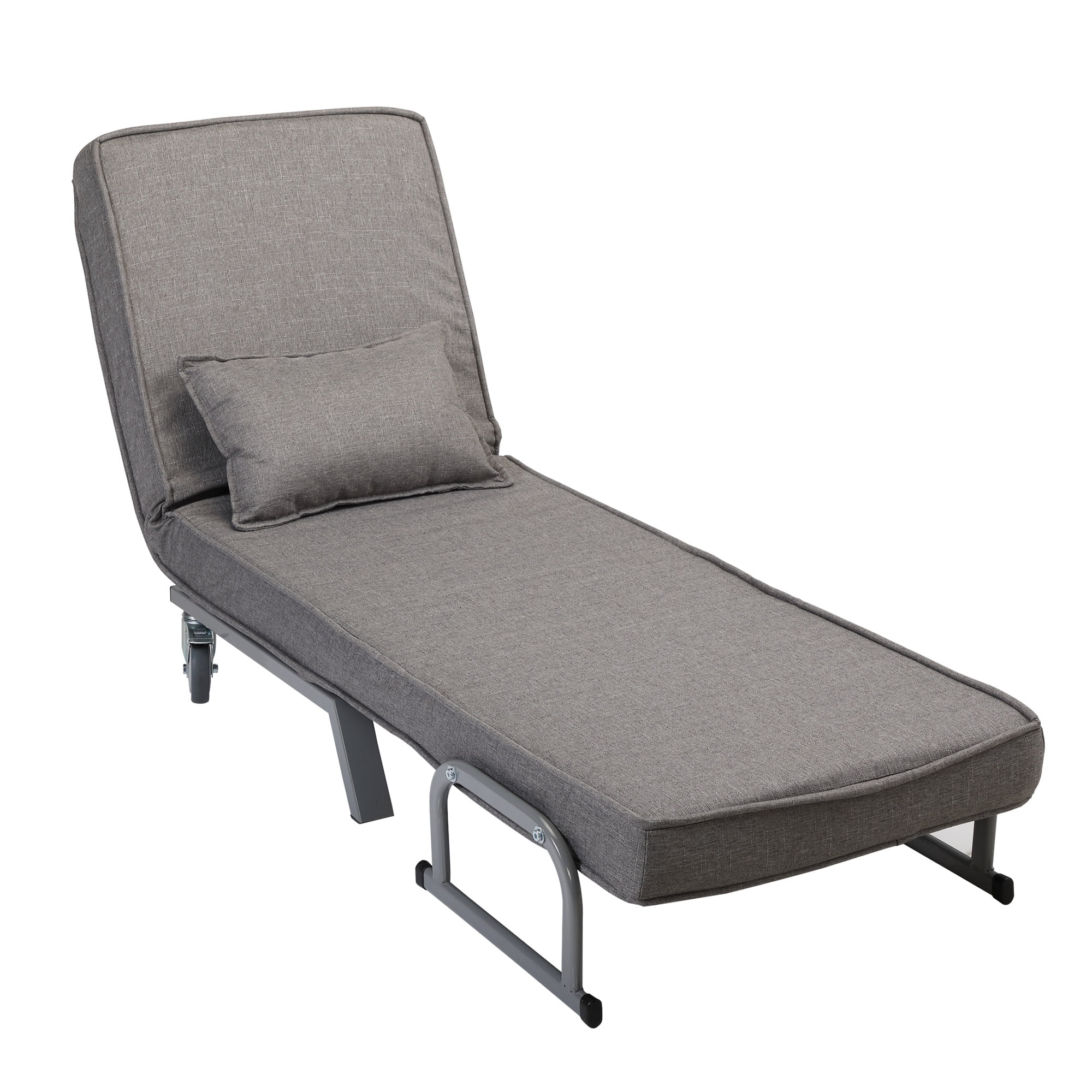 Lowestbest 6 Folding Sofa Bed, Convertible Sleeper Lounge Chair Lounge, Gray Lowestbest 6 Folding Sofa Bed, Convertible Sleeper Lounge Chair Lounge, Gray