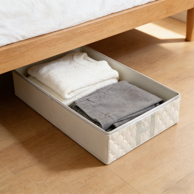 Cajas de almacenamiento no tejidas, bolsa para guardar ropa, colcha, fondo de cama, bolsa organizadora no tejida, ropa para el hogar, colcha, funda protectora, caja de almacenamiento, armario para gua